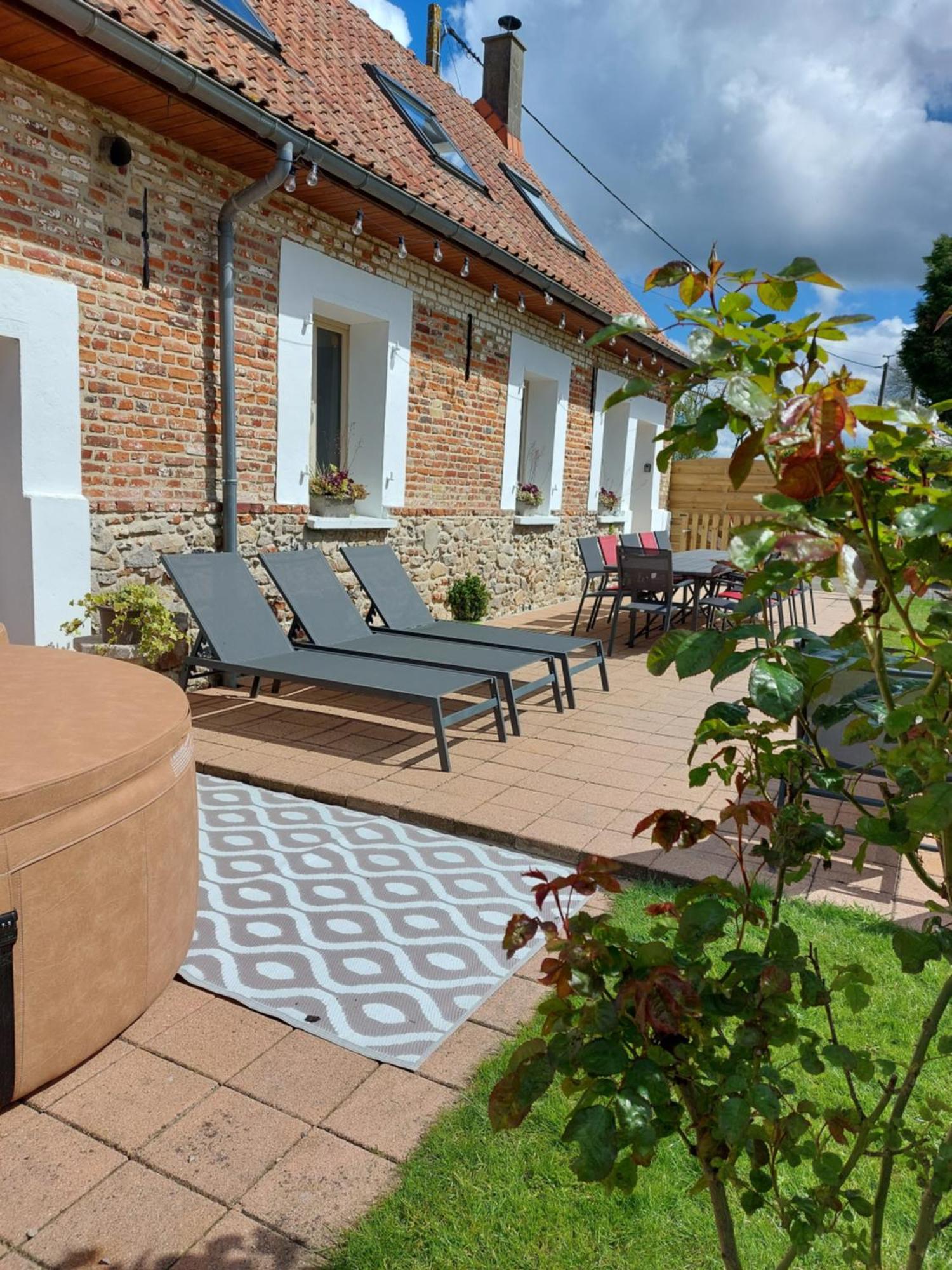 Les Coquelicots Villa Lacres Exterior foto